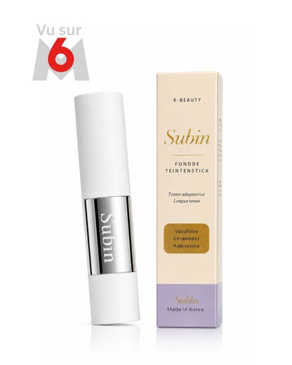 Subin — Fond de teint stick à teinte adaptative | Pinceau intégré
